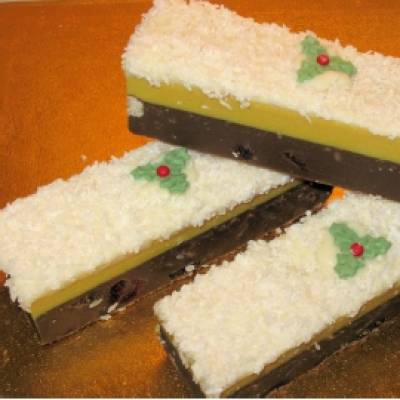 Xmas Cake Fudge